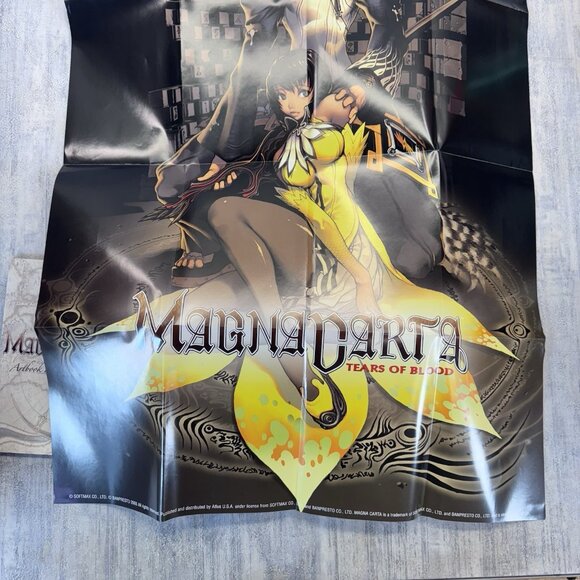 No Game Disc Playstation PS2 Magna Carta Tears of Blood Deluxe Box Set VGC - Picture 9 of 16